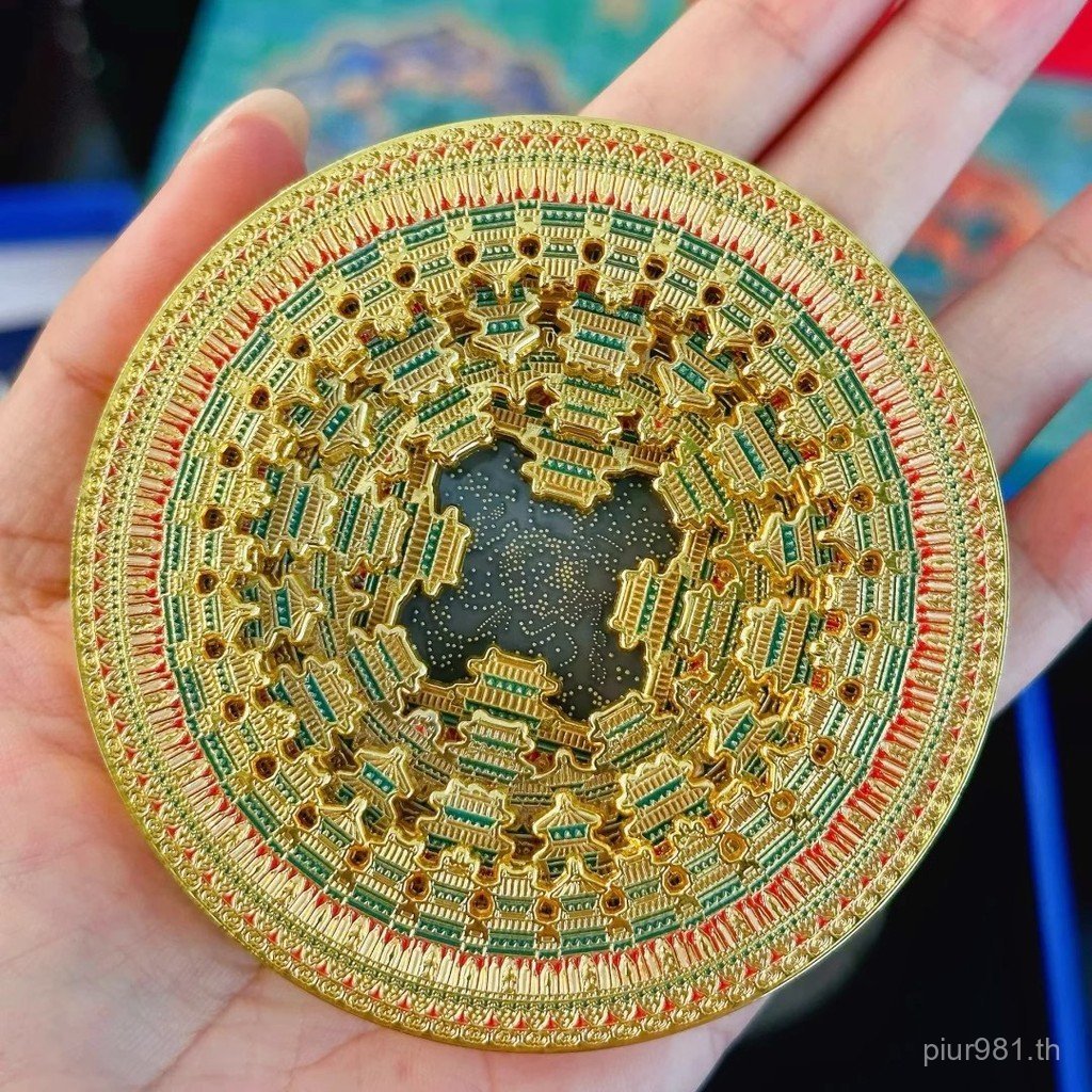 โบราณห้าชั้น Yagai ของที่ระลึก Building Museum ที่ถอดออกได้ตู้เย็นสติกเกอร์ปักกิ่งของสะสมของที่ระลึก