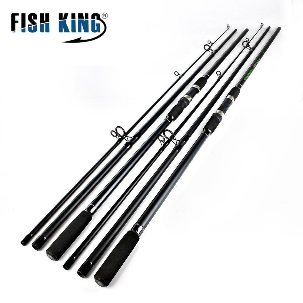 Fishking Sea Rod และ Lure Rod แบบพกพา 3 ส่วน เหมาะสำหรับการลากระยะไกลบนเรือหรือแพ
