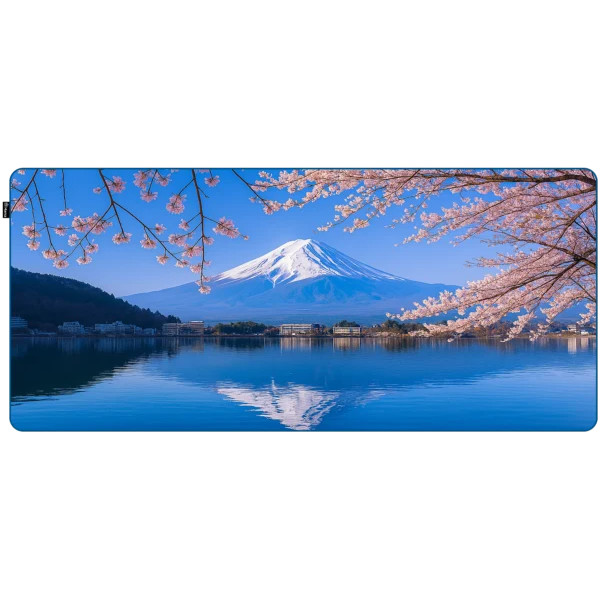 HANA MOUSE PAD SIZE XL 900*400*3 MM แผ่นรองเมาส์ ผิวแบบสปีด : เหมาะกับทุกสไตล์ : ฐานยางกันลื่น : ทน - รูปที่ 2