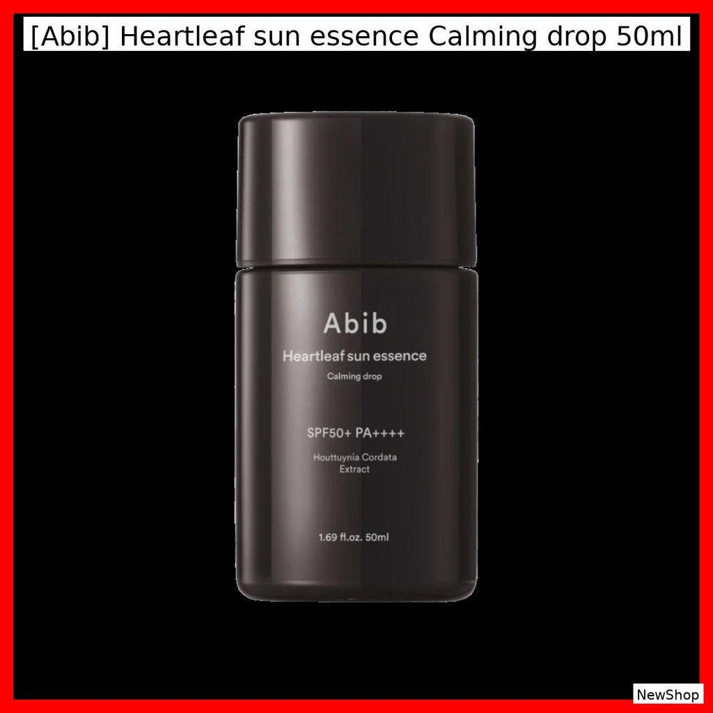 [Aib] Heartleaf sun essence Calming drop 50ml / Soothing, Hydrating by NewShop