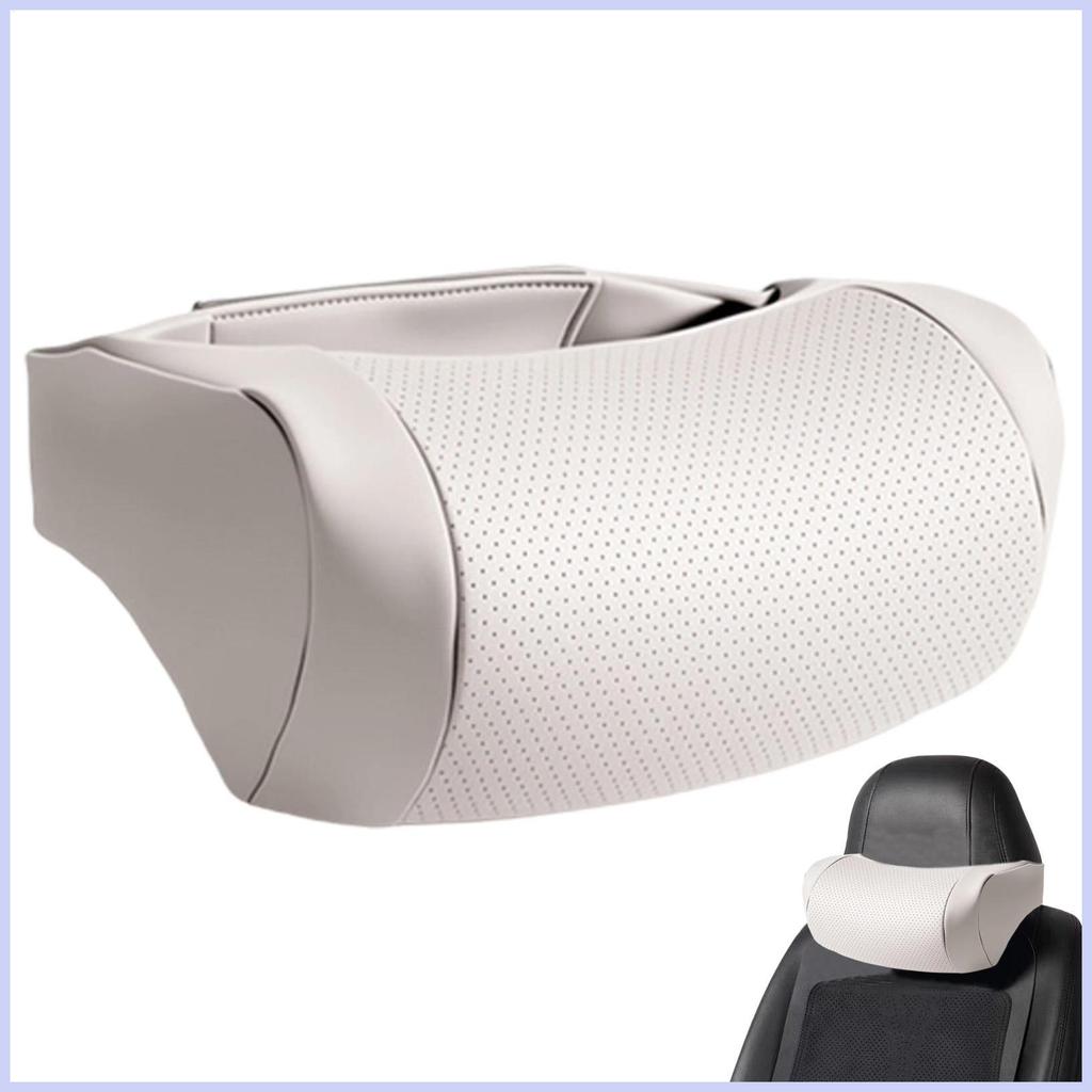 หมอนรองศีรษะ Ergonomic ที่ถอดออกได้ฝาครอบปรับสายรัดนุ่มรถที่นั่งคอหมอนสําหรับรถบรรทุก SUV RV ซีดาน s