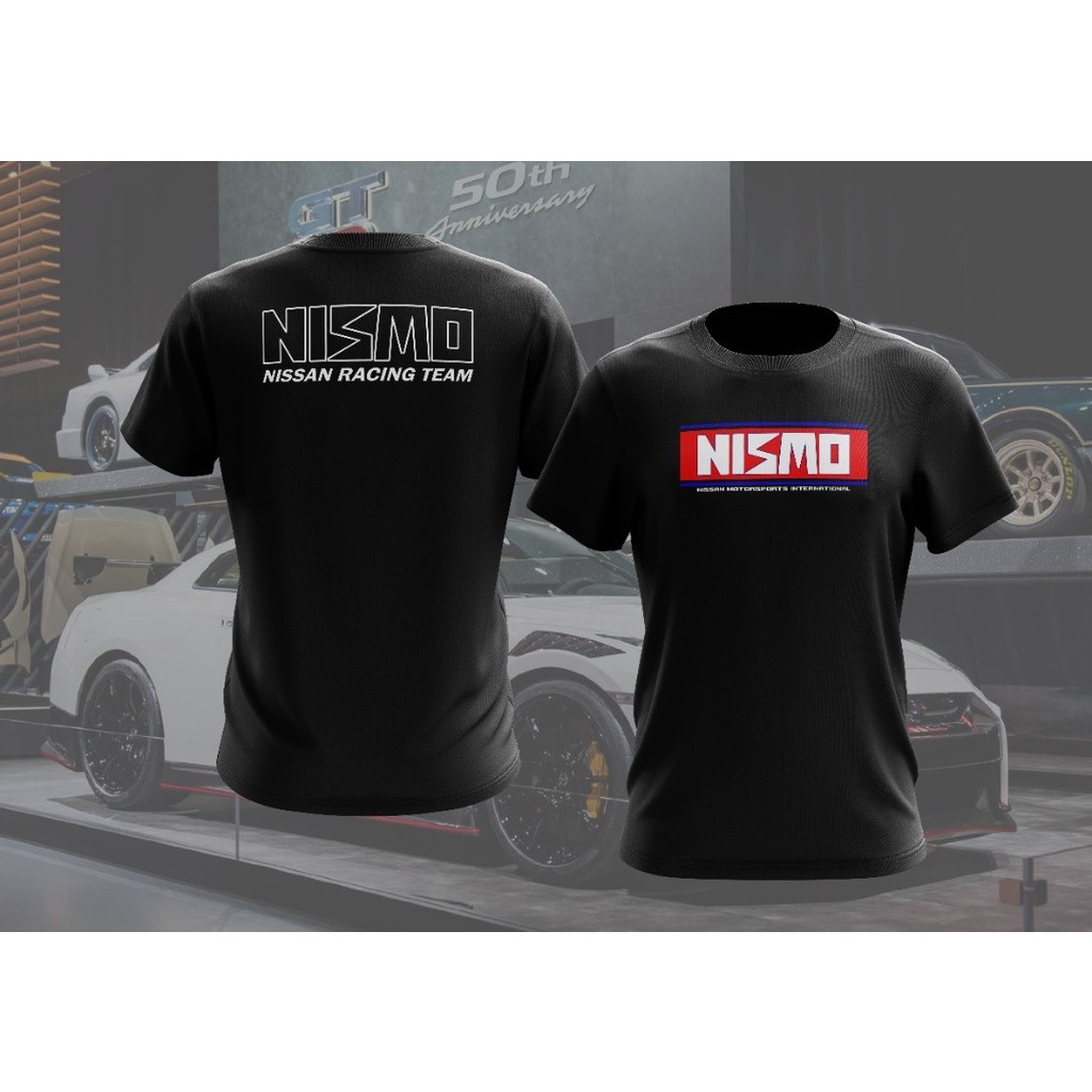 Nissan Nismo Vintage Ver.1 Logo Tshirt / Baju เสื้อไมโครไฟเบอร์ / เสื้อระเหิด / เสื้อยืดเจอร์ซีย์