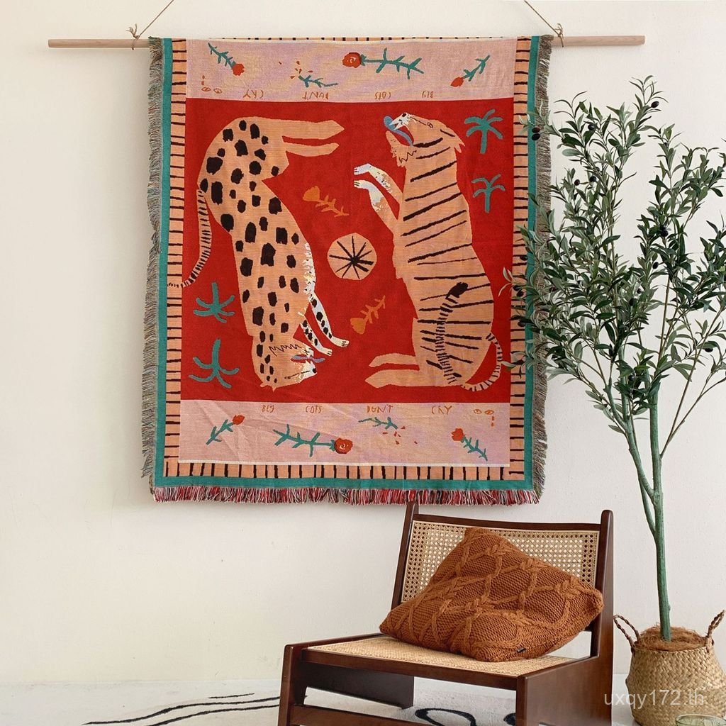 Nap ผ้าห่ม E18 ผ้าห่มผ้าห่ม Camping ผ้าห่มกลางแจ้งโซฟาผ้าห่มปิกนิก ins สไตล์ Bohemian ผ้าห่ม Line ผ้