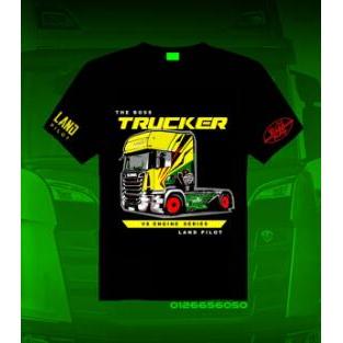 Heavy Machine Truck Scania Jersey เสื้อยืดไมโครไฟเบอร์