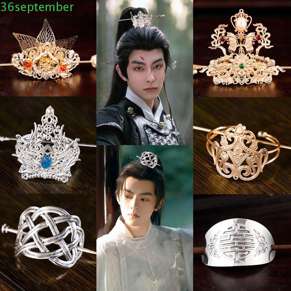 หางม้า Bun และ Tiara สไตล์จีน สำหรับคอสเพลย์