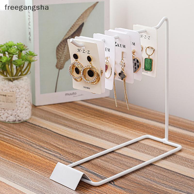 [FREG] สามขากรรไกร Desktop Storage Holder ลิปสติกและพวงกุญแจ Organizer จี้ Rack สําหรับ Shop Nail Ar