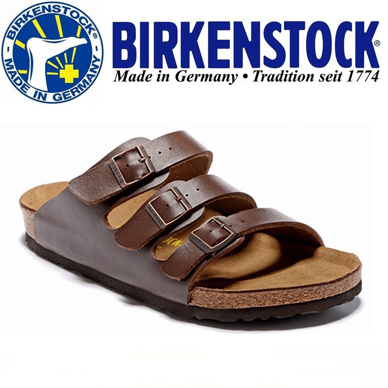 ในสต็อก Birkenstock/Boken 803 Series รองเท้าแตะผู้ชายผู้หญิงรองเท้าแตะรองเท้าชายหาด FF