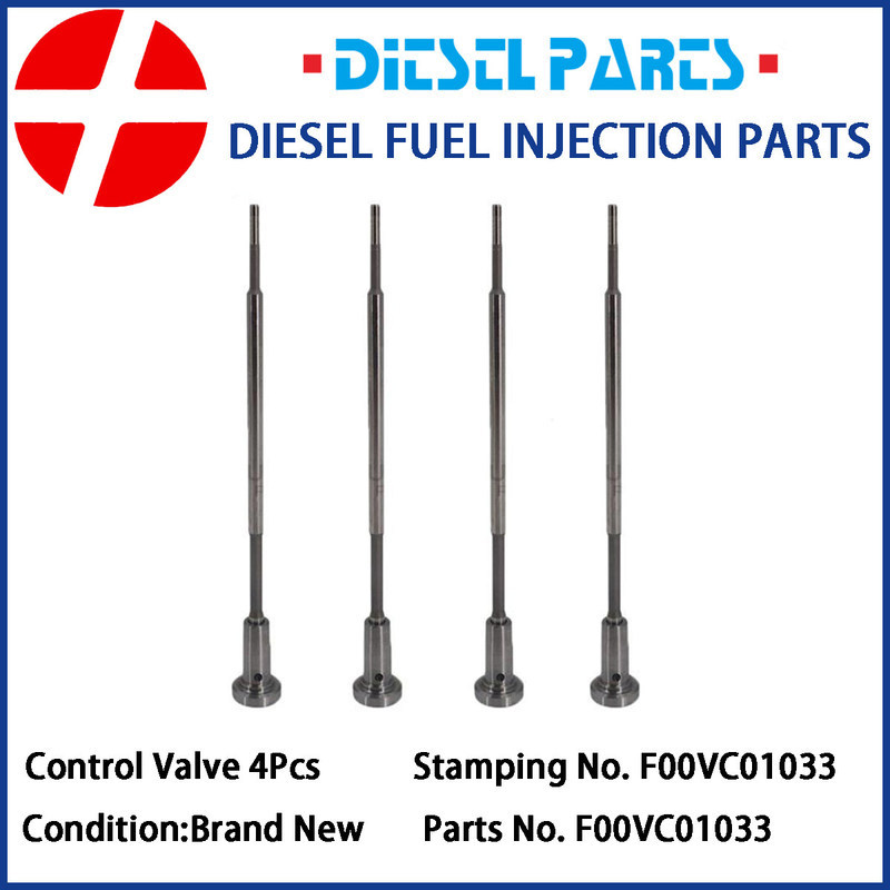 4pcs การใช้ Common Rail หัวฉีดควบคุมวาล์วชุด F00VC01033 F 00V C01 033 สําหรับ Kia Sorento Hyundai H-
