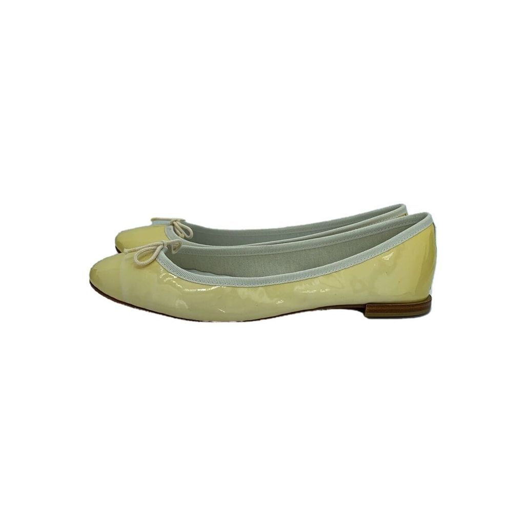 Repetto Pumps 39 YLW Enamel Direct from Japan Secondhand