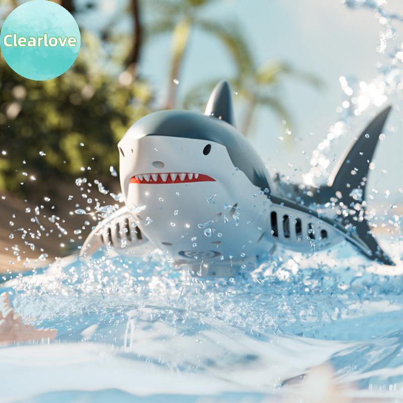 Clearlove 2.4G รีโมทคอนโทรล 4K HD กล้องสมาร์ท Rc Whale Water รีโมทคอนโทรลเรือเรือดําน้ําหุ่นยนต์ปลาข