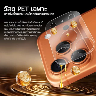 ฟิล์มกันรอยฐานกล้องด้าน สำหรับ Iphone17 17pro 17AIR 17PROMAX