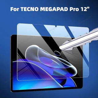 สําหรับ TECNO MEGAPAD Mega Pad Pro 12 นิ้ว 2025 T1201 แท็บเล็ตกระจกนิรภัยป้องกันหน้าจอสําหรับ Tecno Megapad Pro 12.0 "คลุมทั้งหมดแผ่นป้องกันฟิล์ม