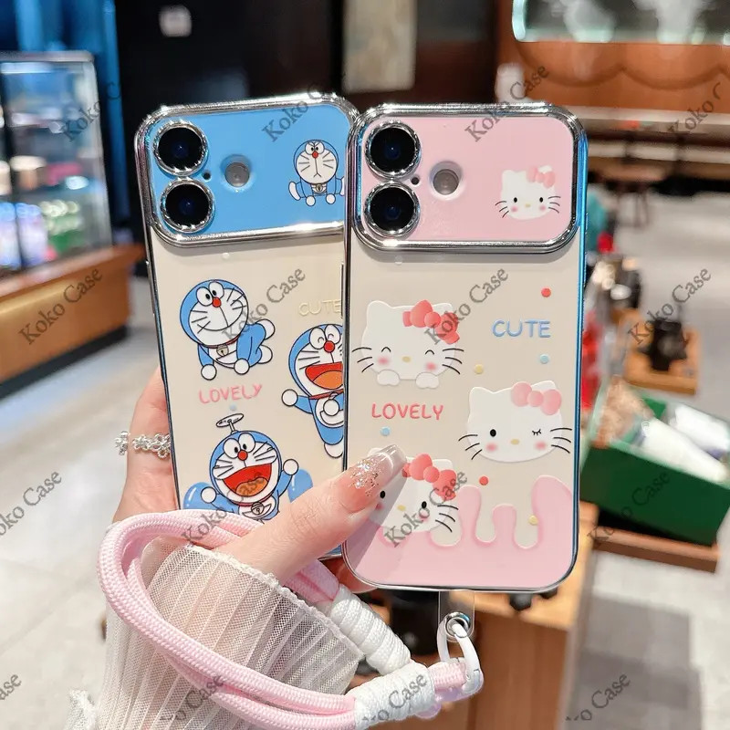 เคสโทรศัพท์ลายเฮลโลคิตตี้สุดน่ารัก ใช้ได้กับ iPhone 11/13/14/15 Pro/16/17 Pro/16ProMax, X/MAX/XR, 7/8Plus ZT6DSC0548