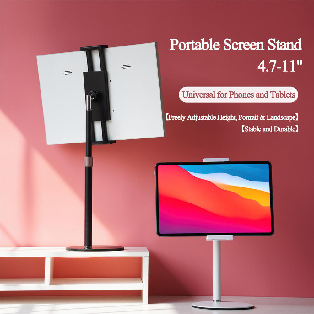Portable Stand With Hand Screw Uperfect 4.7 to 11 Inch Freestanding VESA Monitor Desk Mount