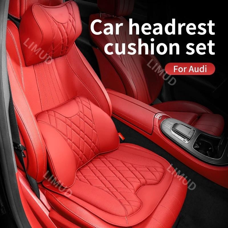 รถพนักพิงเอวเบาะสําหรับ AUDI A1 8X A2 8Z A3 8p 8v 8y A4 B5 B6 B7 B8 B9 A5 8F F5 A6 C4 C5 C6 C7 C8s ร