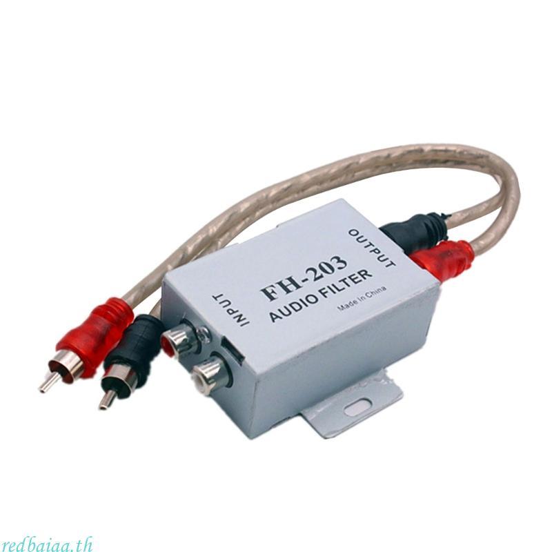 Redbaiaa เสียง Isolator Hum Eliminator Ground Loops เสียง Isolator Noise Filter Isolator สําหรับไฮไฟ