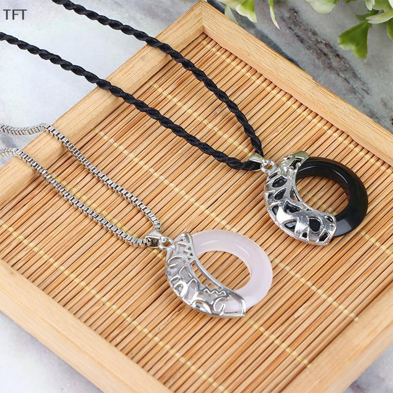(FTT) ชุดสร้อยคอจี้คู่รักแห่งสวรรค์อย่างเป็นทางการของขวัญวันวาเลนไทน์ใหม่