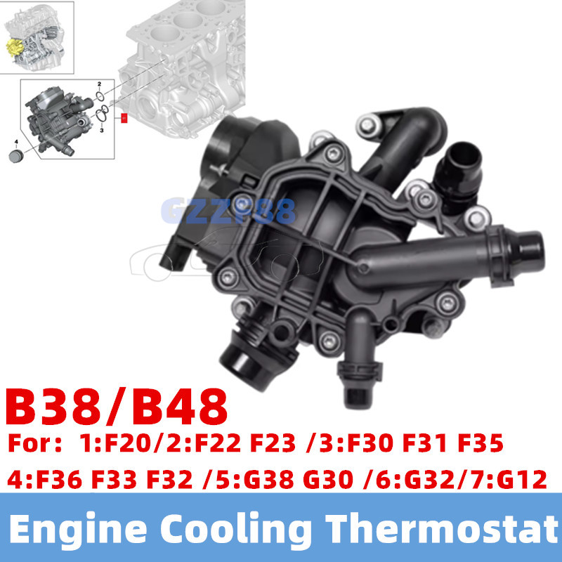 สําหรับ BMW B38 B48 X3 F20 F30 F35 G38 F49 F36 G30 G31 G32 G11 G12 G08 G02 G01 320i 330i 418i 420i 4