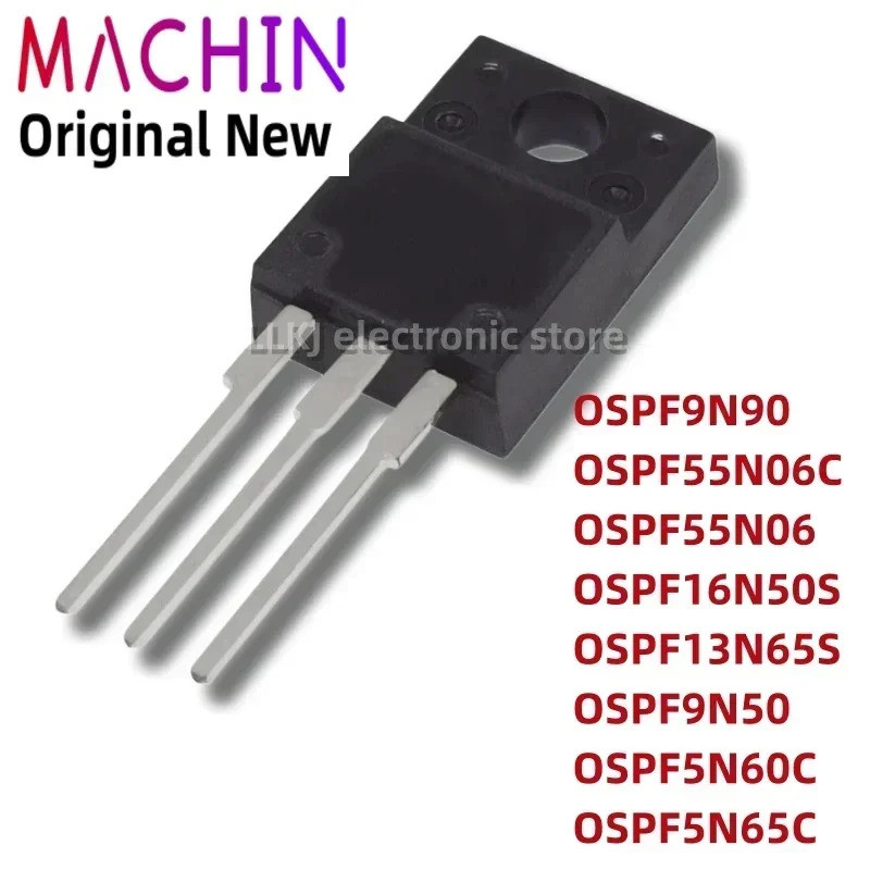 5 ชิ้น OBSPF9N90 OBSPF55N06C OBSPF55N06 OZSPF16N50S OSSF13N65S OBSPF9N50 OSTF5N60C TO-220F เอฟเฟกต์ภ