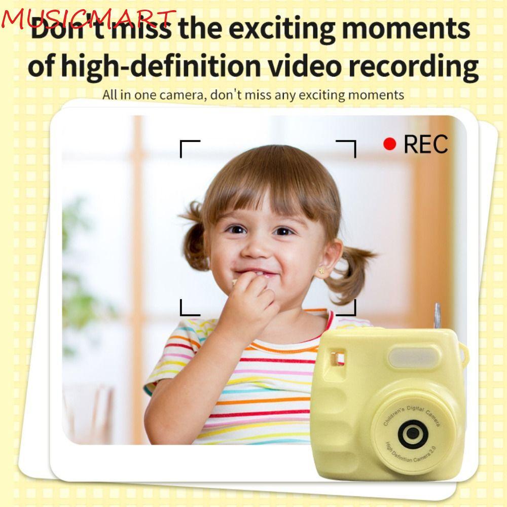 MUSICMART Mini Children Camera, Kids Camera Slr Toys Children Mini Digital Camera, Vintage Camera HD