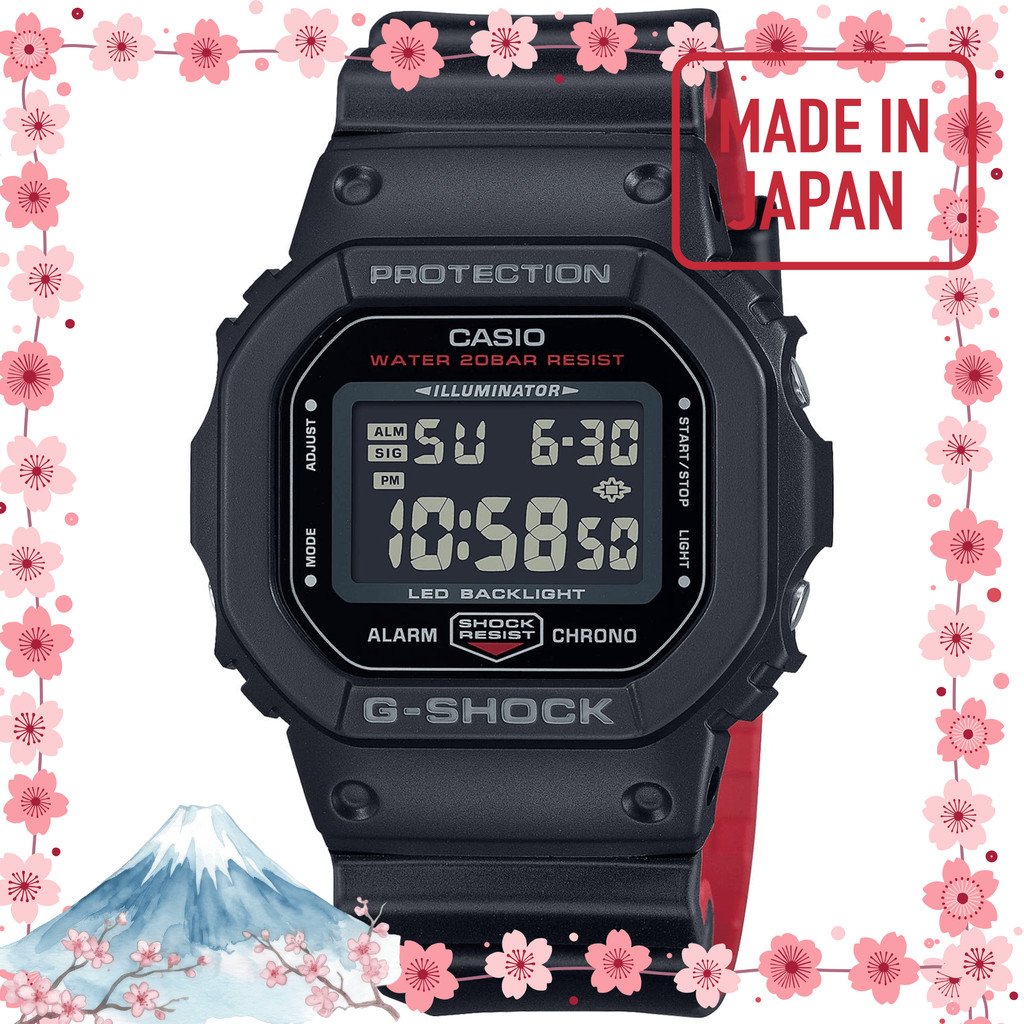 【แบรนด์ญี่ปุ่น】DW-5600UHR-1JF