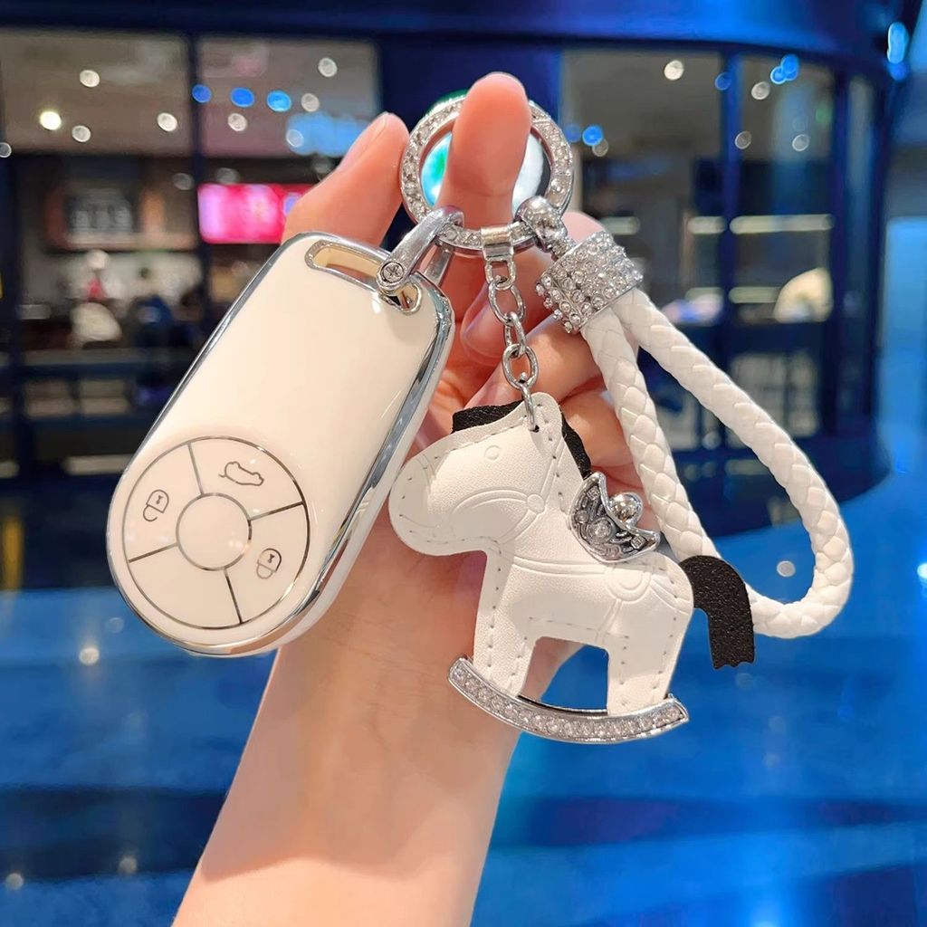 เคสกุญแจ ORA 5 พวงกุญแจ ป้องกันรอยขีดข่วน กระเป๋าใส่กุญแจรถ ปลอกกุญแจรถยนต์  ของแต่งรถชินจัง ORA5 accessories