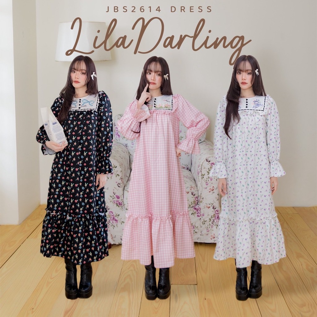 #JBS2614 Lila Darling Dress Joobs studio