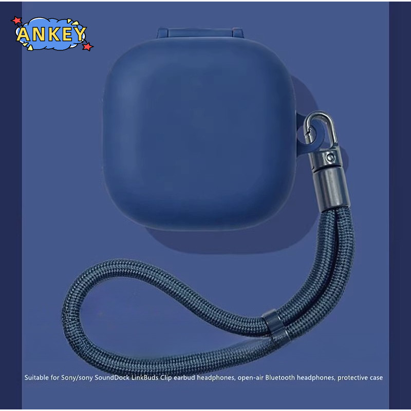 Case for Sony LinkBuds Clip (WF-LC900) Protective Case Nylon Lanyard Soft Cover Shells Washable Housing Anti Dust Sleeve Hand Rope Strap Accessories ราคา ถูกที่สุด ดีลบีเคเค แกลเลอรีภาพที่ 9