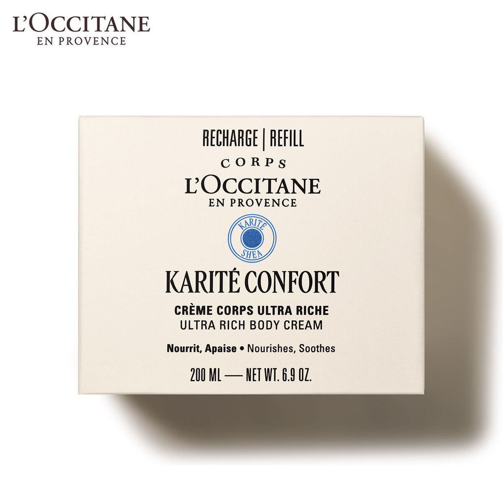 L'Occitane Shea Butter Ultra Rich Body Cream Refill เชียร์ บัตเตอร์ บอดี้ครีม ชนิดรีฟิล 200 มล.