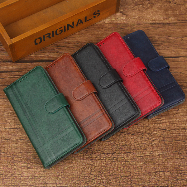 card wallet magsafe wallet เหมาะสําหรับเคสโทรศัพท์ Redmi Note9 Business Flip Xiaomi 10lite เคสการ์ดแ