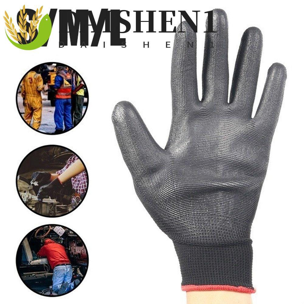 DAISHEN1 Garden Supplies Nylon 6 คู่ Palm Coating Grip Builders เคลือบป้องกัน