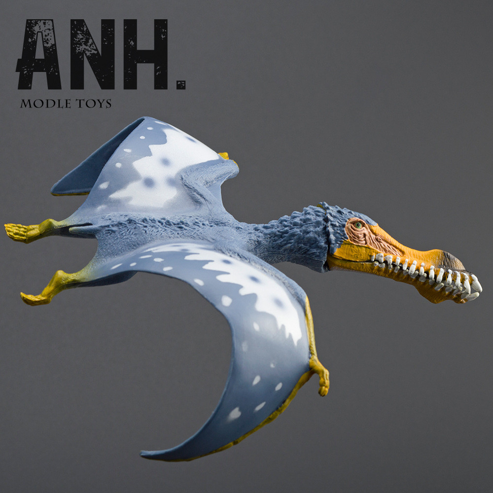 จําลอง Jurassic Pterosaur Solid Hard ยางไดโนเสาร์ของเล่นเพื่อการศึกษาตุ๊กตาตกแต่ง
