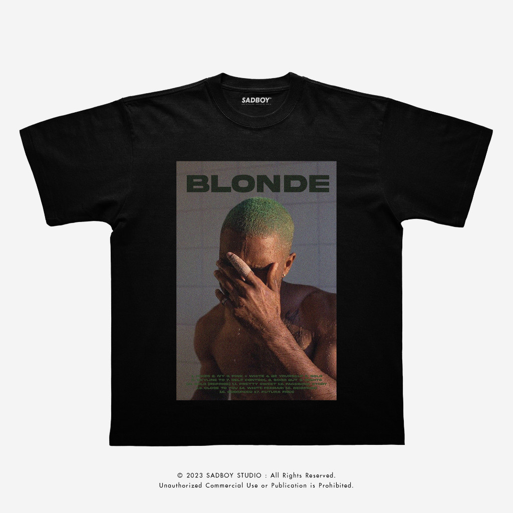 [ ส่งด่วน ] SADBOY | Blonde | 100% Organic Cottons เสื้อยืดผู้ชาย แฟชั่น เสื้อยืด T-shirt