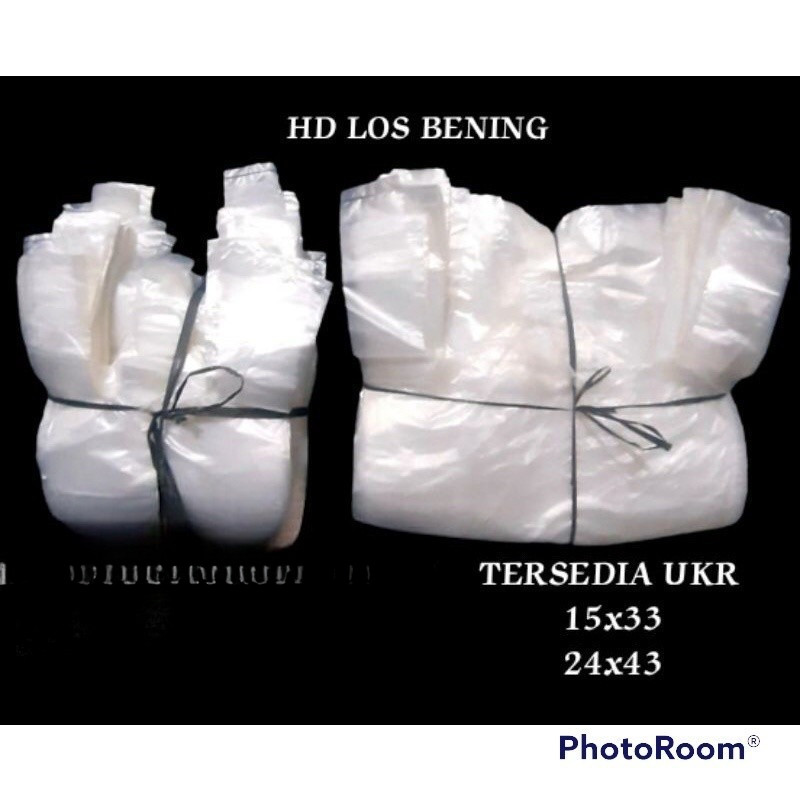กระเป๋าพลาสติกใส HD/ถุงพลาสติก (SN168)