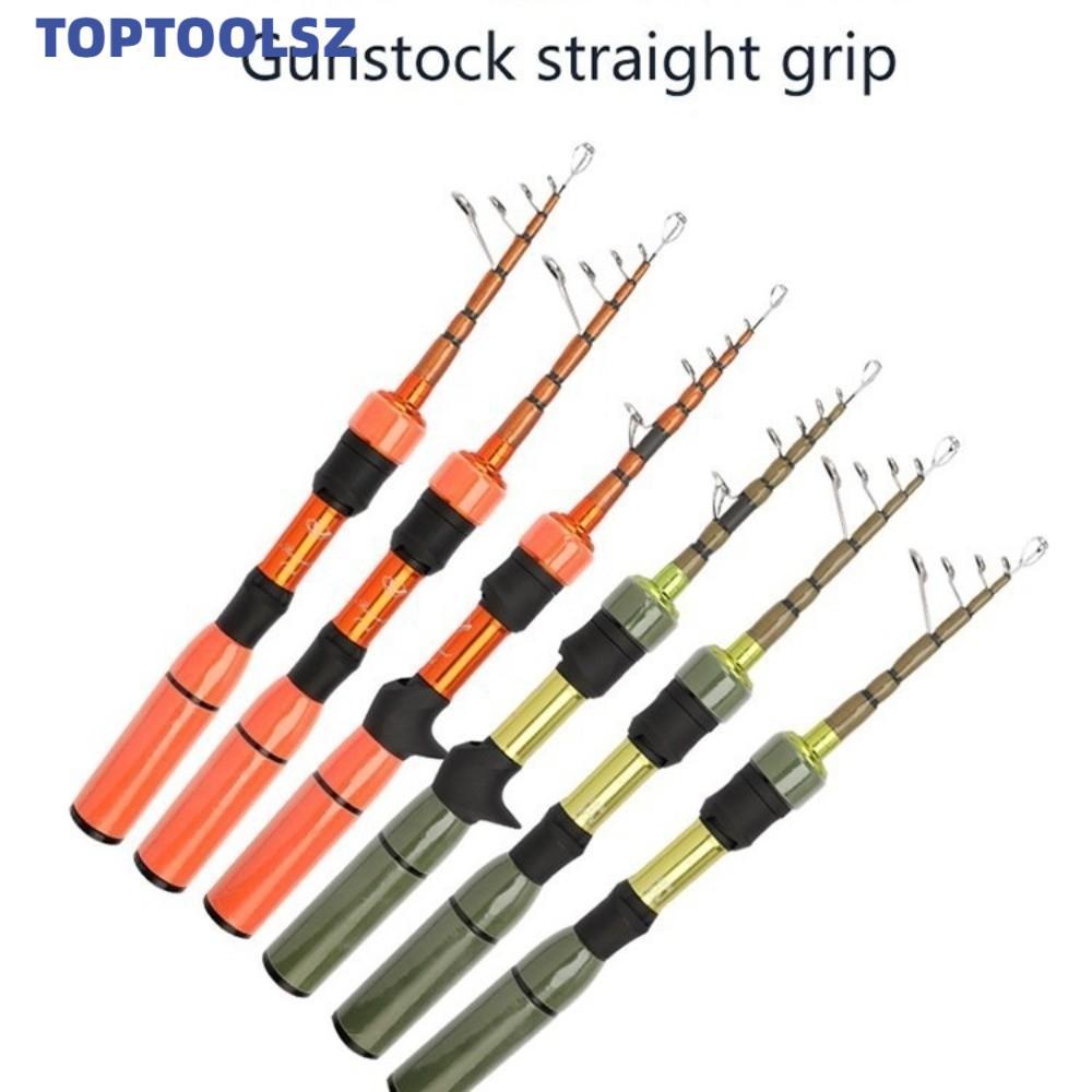 TOPTOOLS UL Fishing Rod, Ultra-Fast Action Compact Contraction Bass Fishing Rod, ตกปลาน้ําหนักเบาออก