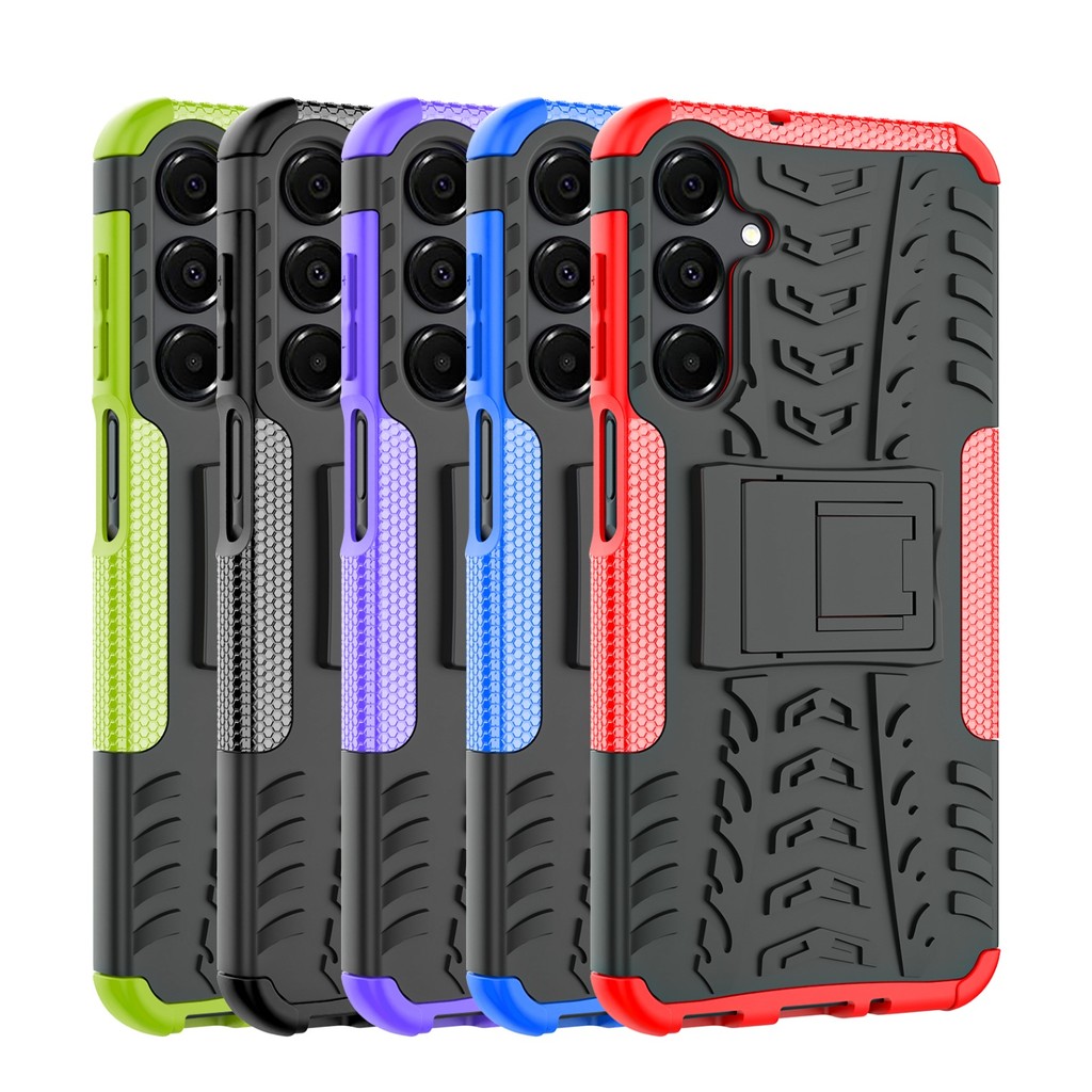 เคสโทรศัพท์แบบขายึดสไตล์ Mecha เหมาะสําหรับ Samsung A16 A36 A14