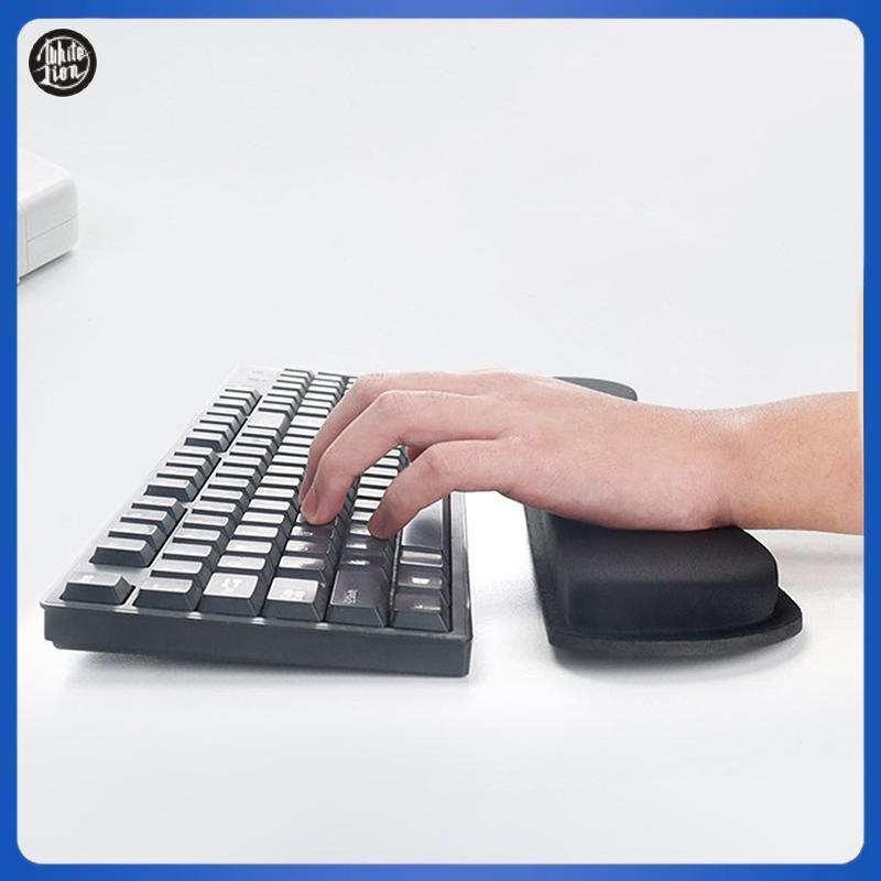 WL| คีย์บอร์ด WRIST REST Pad WRIST REST Mouse Pad Memory Foam Superfine Fibre สําหรับ PCputer Gaming