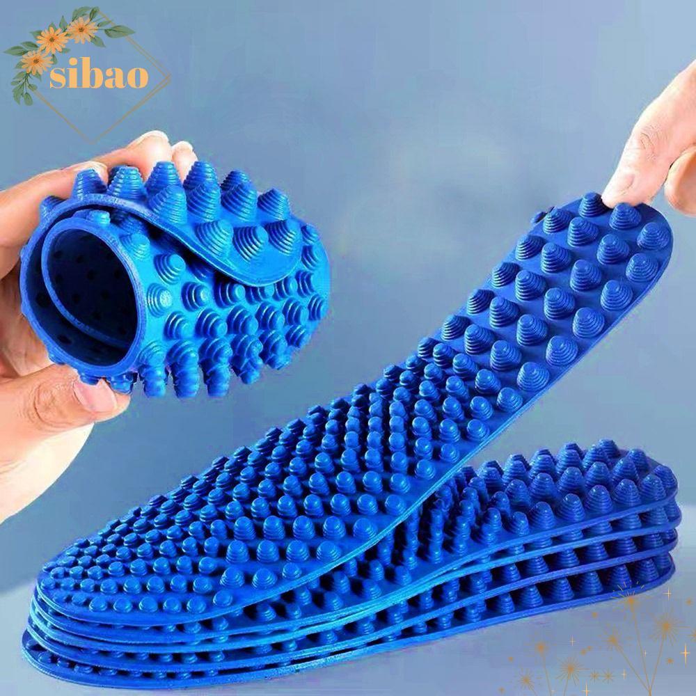 SIBAO พื้นรองเท้านวด SIBAO Acupressure นุ่มดูดซับแรงกระแทกระงับกลิ่น สำหรับผู้ชายผู้หญิงรองเท้ากีฬา