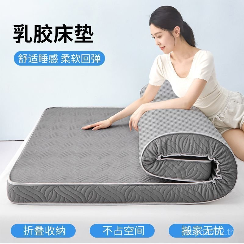 High-Density Latex หน่วยความจําคู่ที่นอน Foundation เบาะฟองน้ําในครัวเรือน Tatami ที่นอน 1.8m หนา 1.