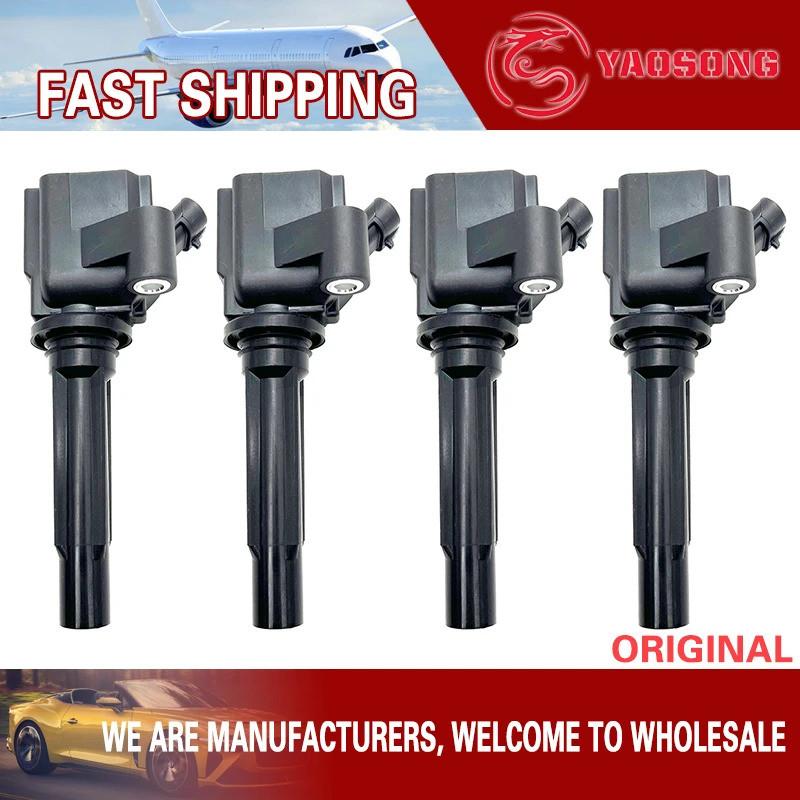 4PSC IGNITION COIL โรงงานต้นฉบับสําหรับปักกิ่งยานยนต์ 40 80 BJ40 BJ40L BJ80 BJ80L 2.0 2.3T K00865004
