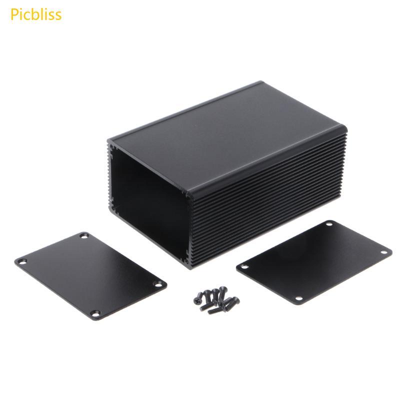 Picbliss DIY อลูมิเนียมสําหรับกรณีโครงการอิเล็กทรอนิกส์ PCB กล่องเครื่องมือ 100x66x43 มม.