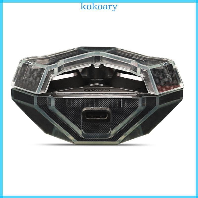 KOK ล้างทําความสะอาดได้ฝาครอบหูฟังสําหรับ Hecate GX05 Anti-scratch Sleeve Shell