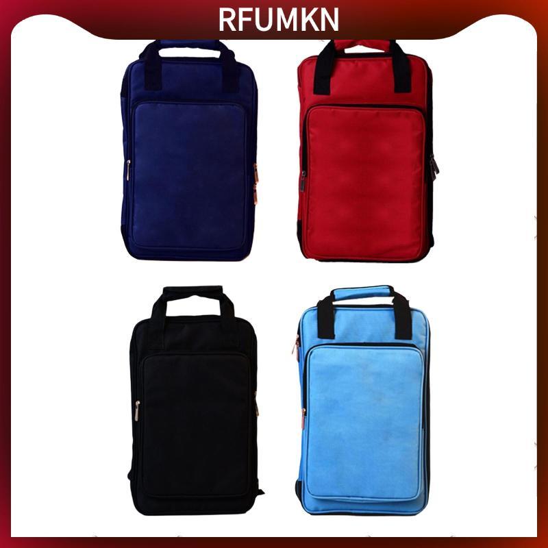 [rfumkn] Drumsticks Holder Bag Oxford Cloth Waterproof Portable Drum Sticks Organizer Professional D