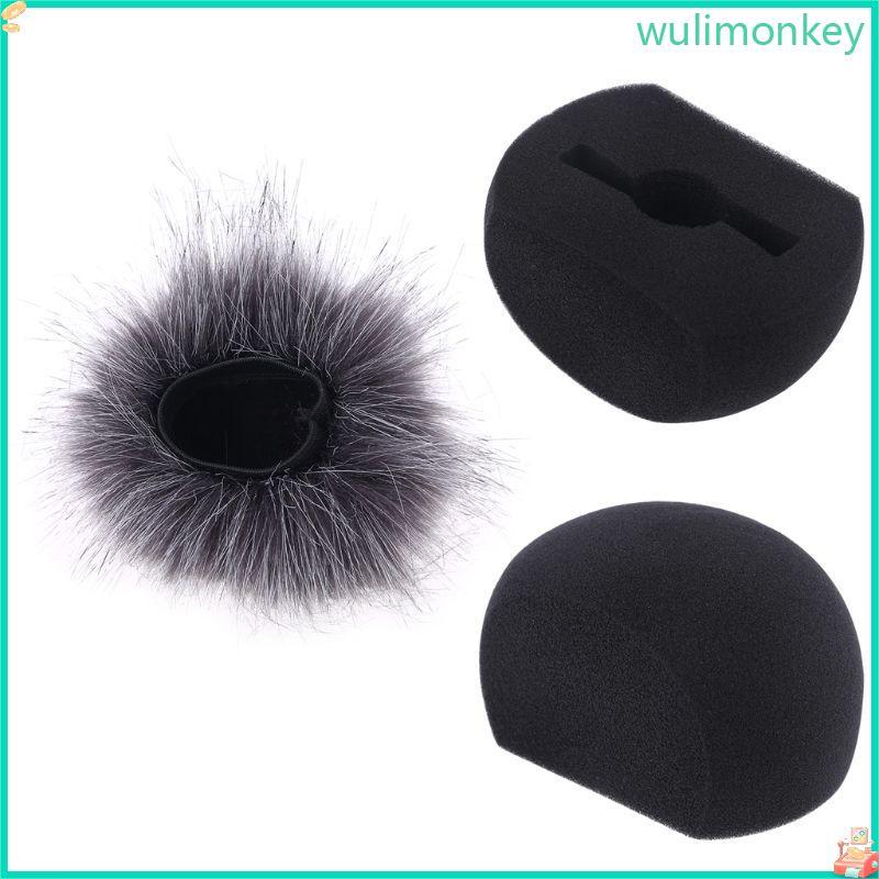 WU Universal ฝาครอบกระจกโฟมฟองน้ํา Mic Grille Cover สําหรับ ZOOM H5 H6