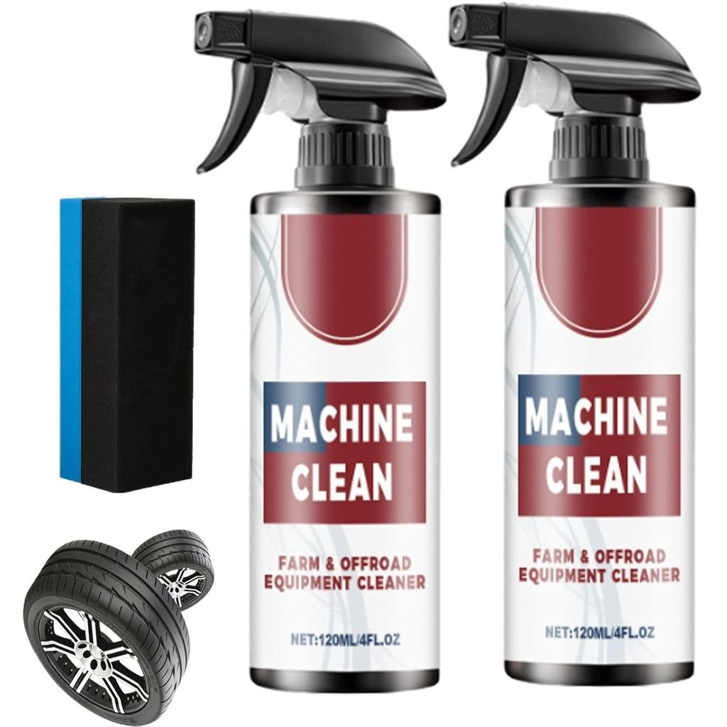 Machine Clean Spray, Heavy-Duty Outdoor All Purpose Cleaner Spray, Truck Car Tire Farm & Offroad Equ