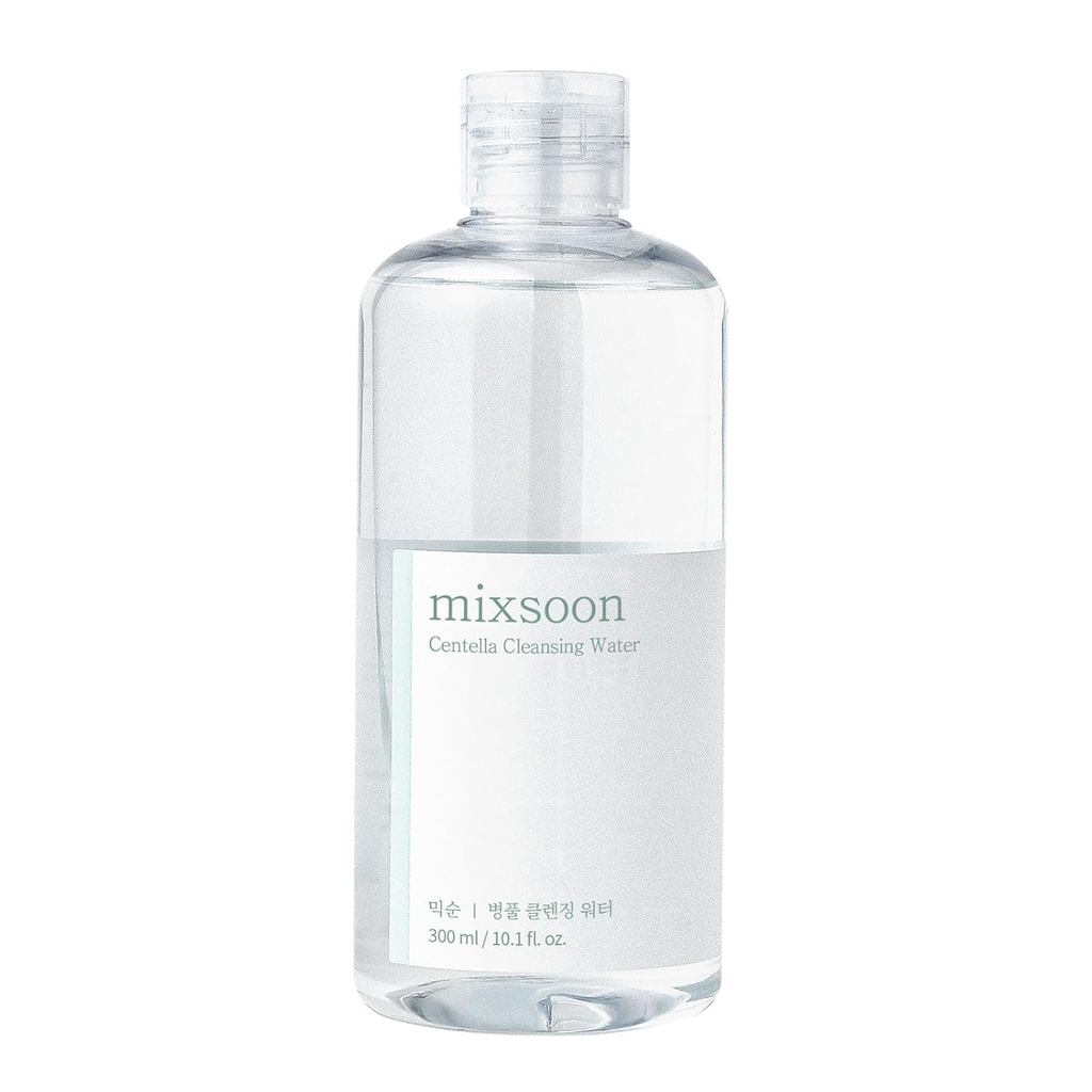 Mixsoon Centella Cleanser Water 10.14 fl oz / 300ml Face Cleanser สําหรับผิวแพ้ง่าย Centella Asiatic