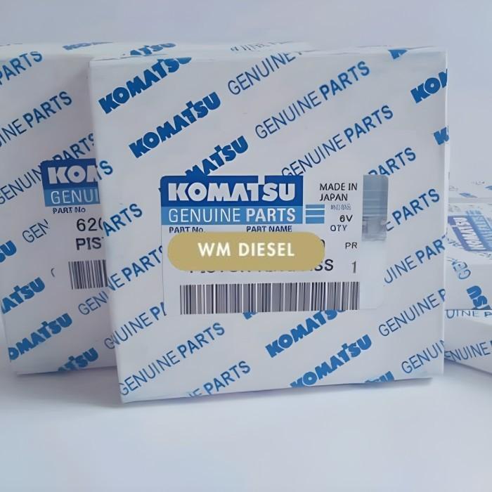 แหวนลูกสูบ แหวนลูกสูบ Komatsu เครื่องยนต์ 4D95 6D95 PC75 PC78 6204-31-2200