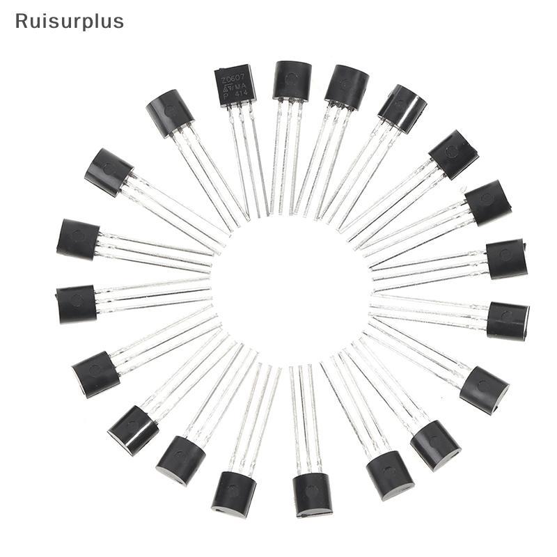 [Rui-t] 20 ชิ้น Z0607 Z0607MA TO-92 Triac 0.8A 600V Triacs Thristor 0.8 Amp 600 โวลต์