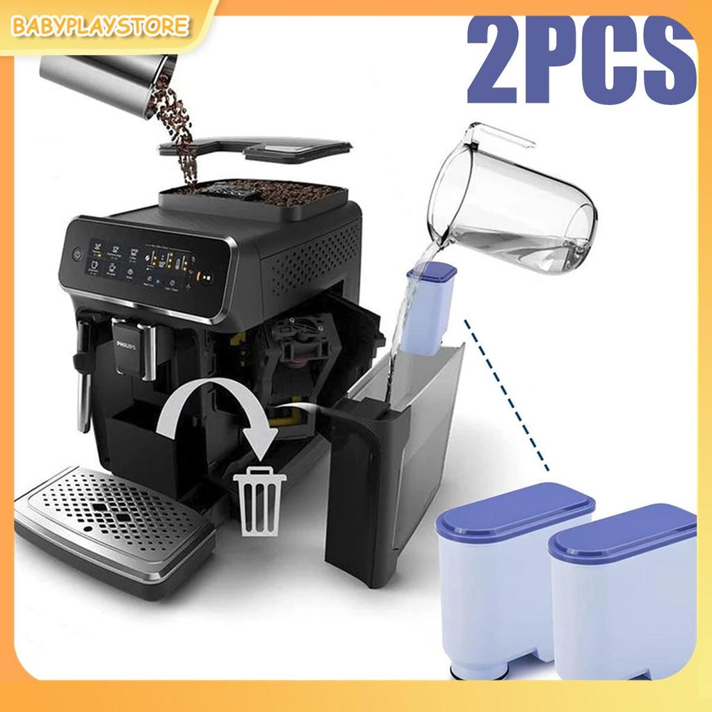 2 ชิ้นกรองกาแฟใช้งานร่วมกับ AquaClean Saeco CA6903/10/22/00/47/01 เปิดใช้งานคาร์บอน Softener เครื่อง