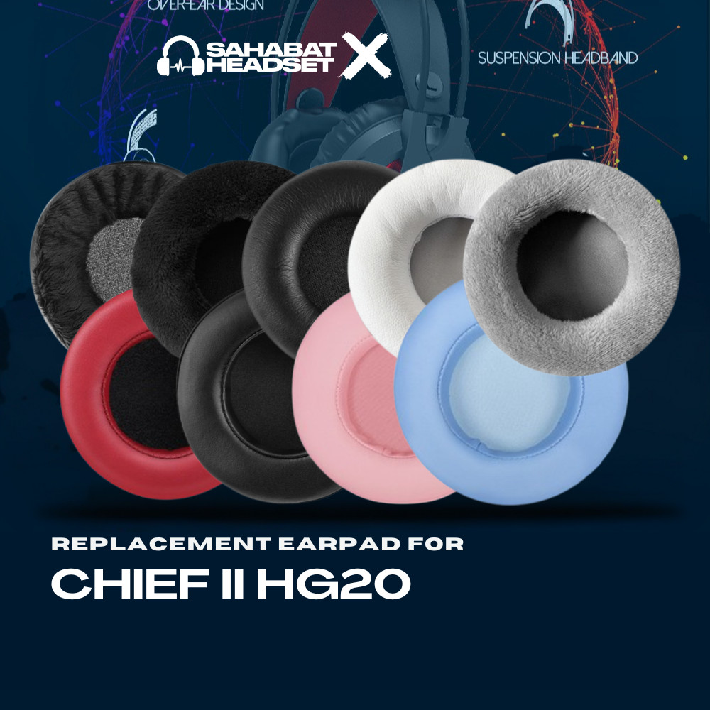 Earpad Earcup Earcushion Fantech CHIEF II HG20 HG 20 แผ่นโฟมแผ่นโฟม